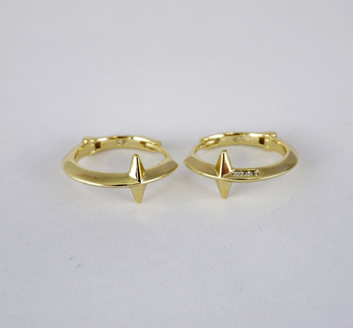 Aretes de cruz