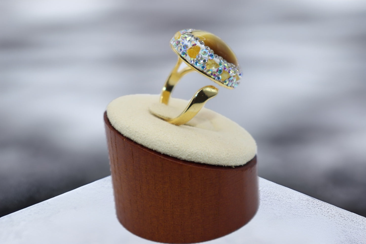 Ojo de tigre ring