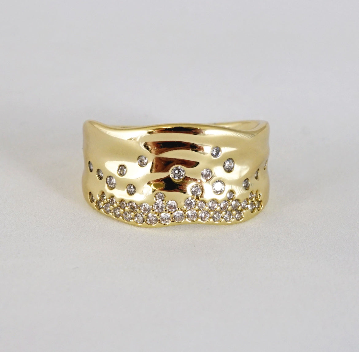 Anillo con circonia