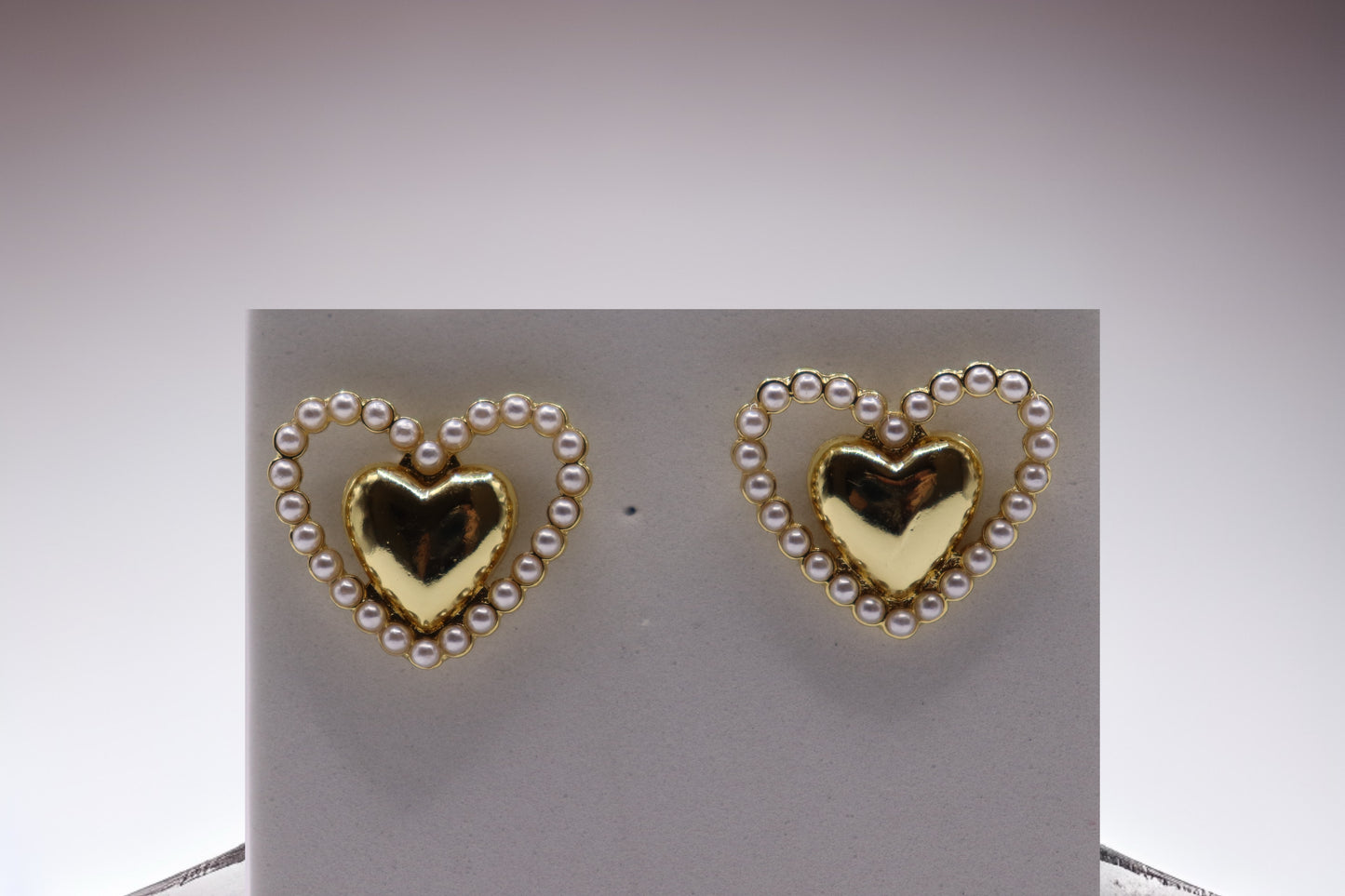 Heart shaped earrings