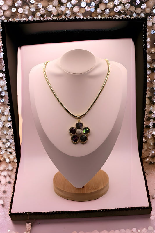 Cadena de corazón tornazol