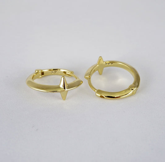 Aretes de cruz