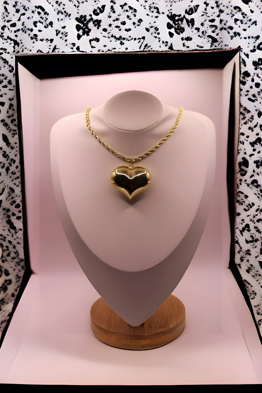 Cadena torsal de corazón