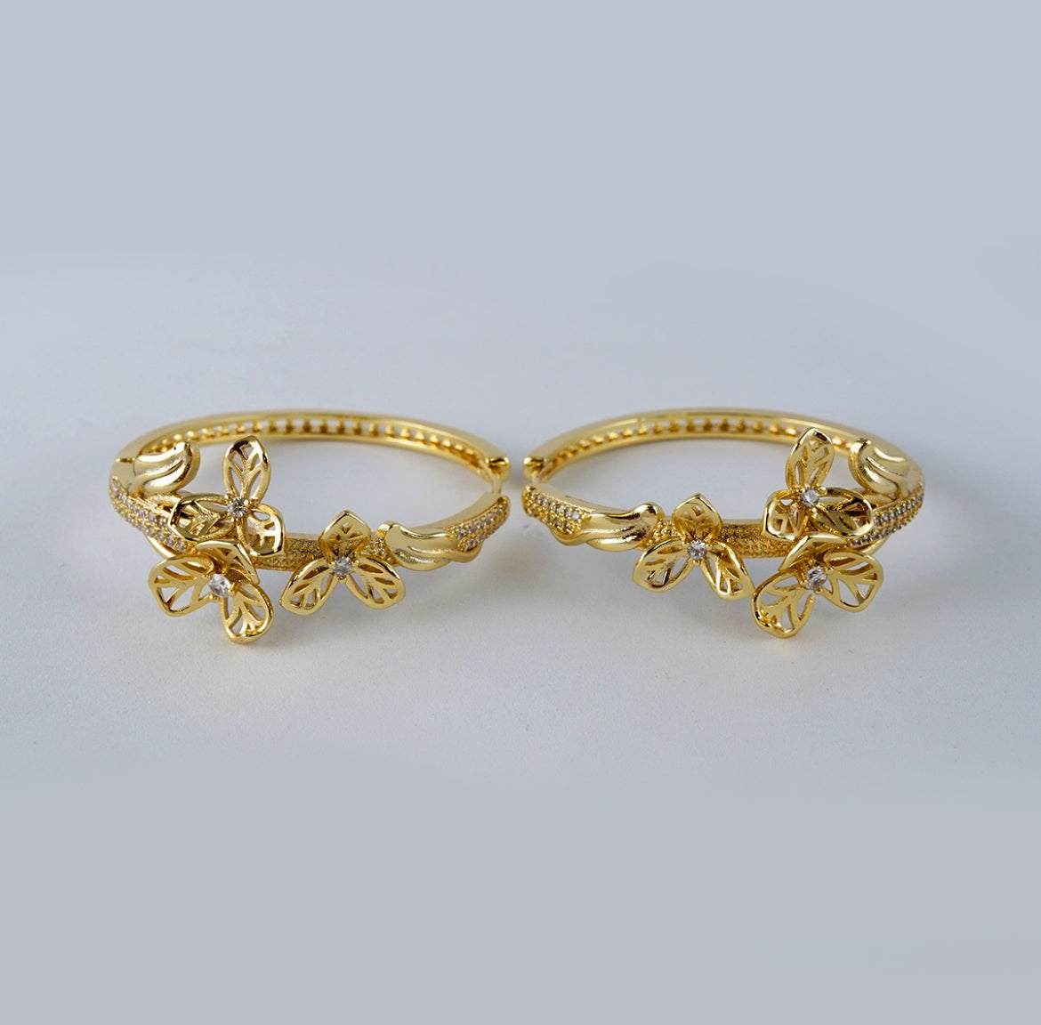 Argollas de flores