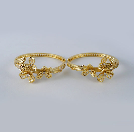 Argollas de flores