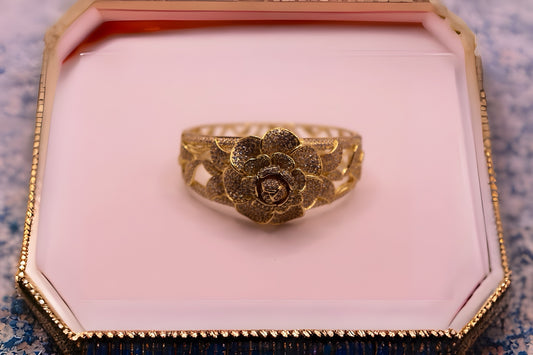 Pulcera de corazon en zirconia