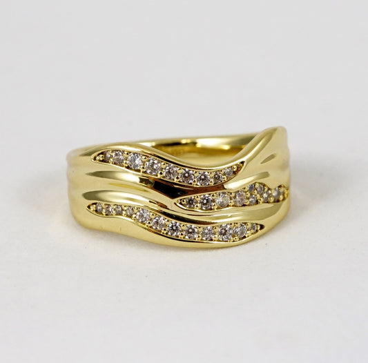 Anillo con circonia