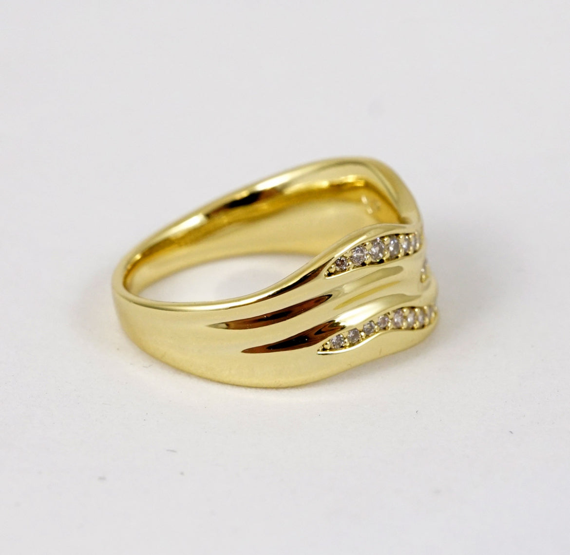 Anillo con circonia