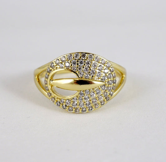 Anillo con circonia